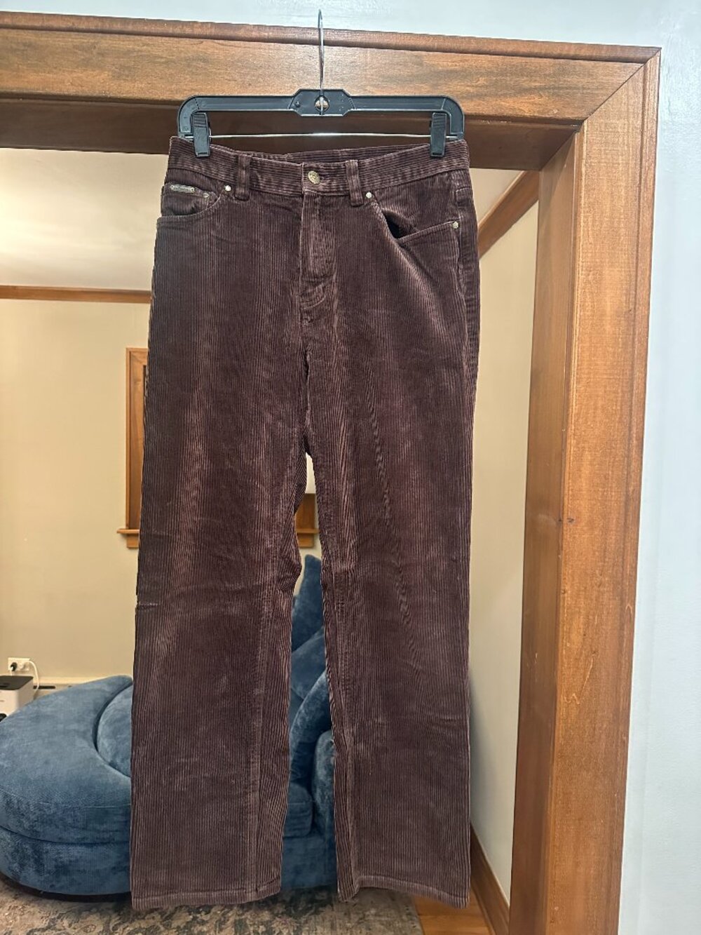 Vintage Lauren Jeans Co. Ralph Lauren Brown Wide Corduroys, Size 8P